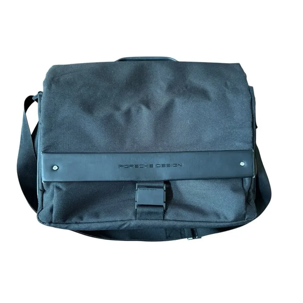 Porsche‎ Design P'2000 Laptop Briefcase Bag Messenger Business Case Black READ